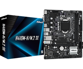 Материнська плата ASRock H410M-H/M.2 SE LGA 1200 (H410M-H/M.2 SE)