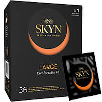 Презервативы Skyn Large 36 увеличенный размер XL безлатексные