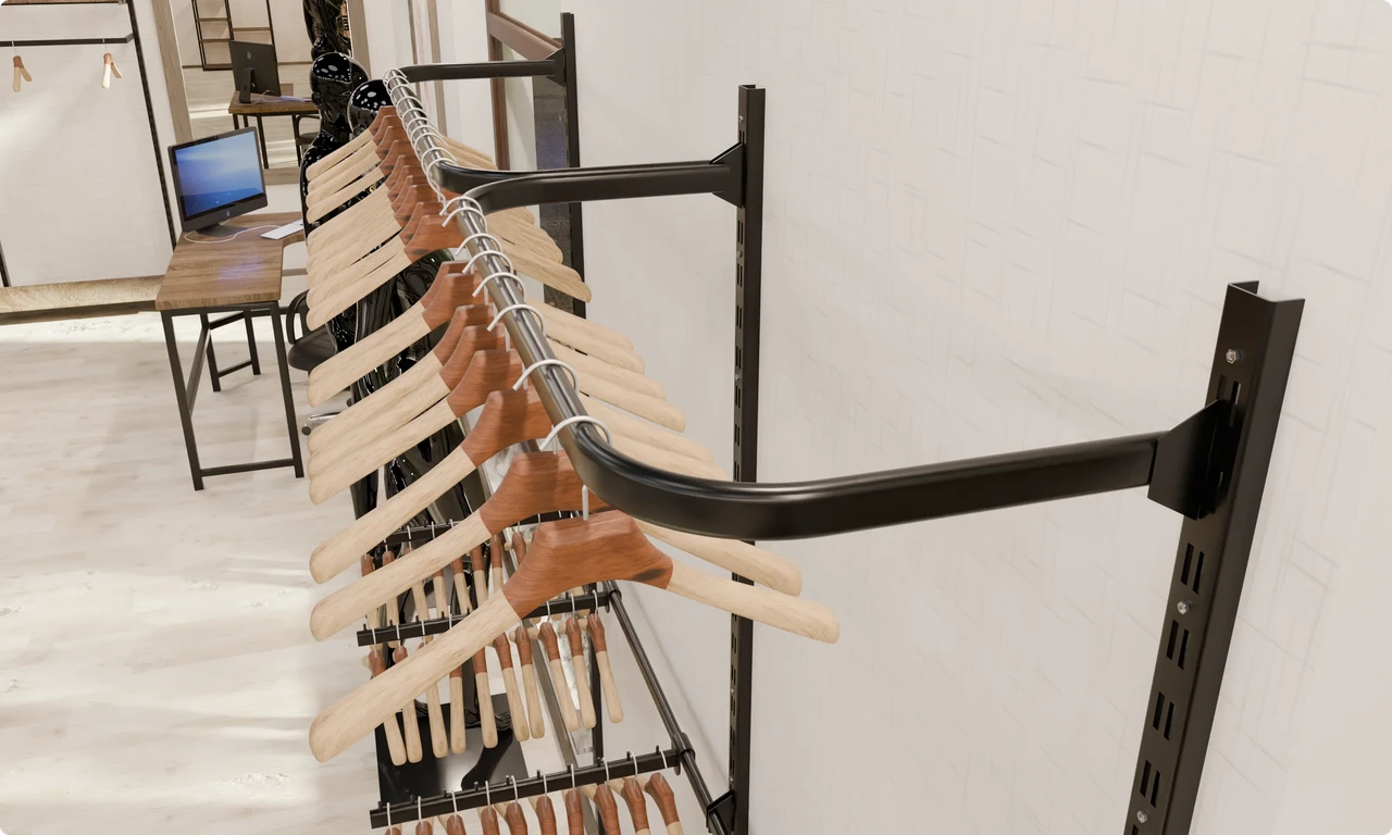 Візуалізація установки обладнання для магазину Візуалізація установки обладнання для магазину