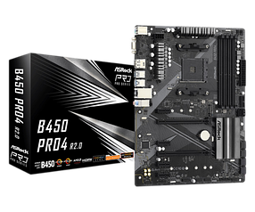 Материнська плата ASRock B450 Pro4 R2.0 Socket AM4 (B450 Pro4 R2.0)
