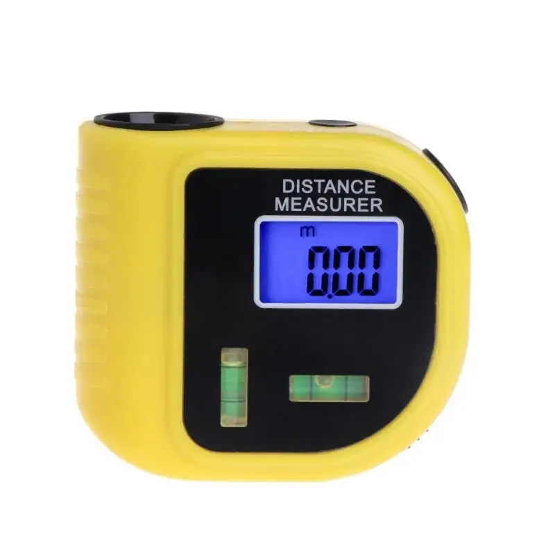 Лазерна лінійка (дальномір) Ultrasonic CP-3010 до 18 метрів + термометр + рівень