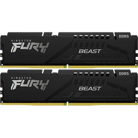 Оперативна пам'ять Kingston Fury 16GB (2x8GB) DDR5 5200MHz Beast Black (KF552C36BBEK2-16)