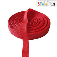 Лямовка китай 23мм - 250 (100м) Червоний №28