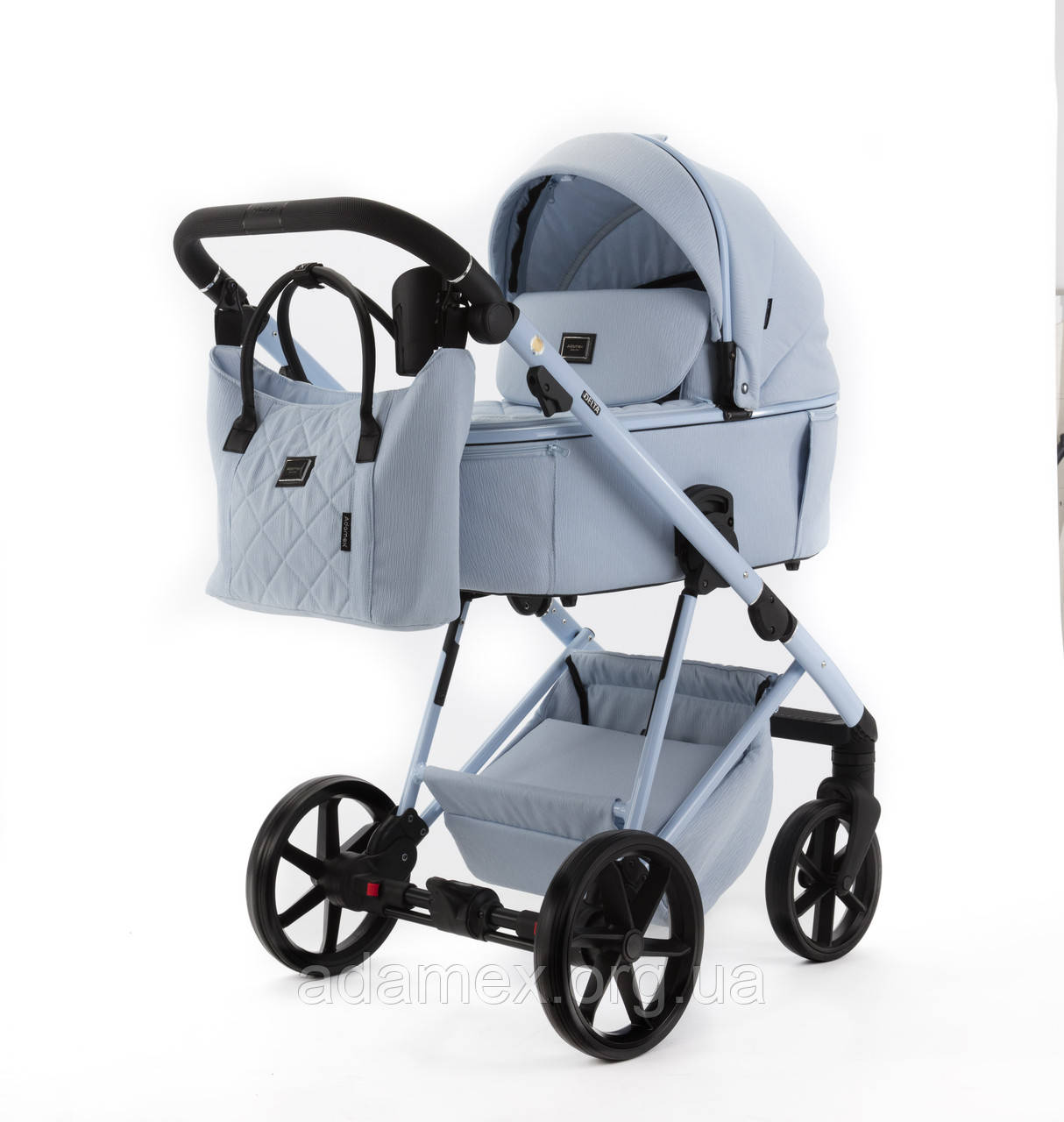 Коляска Adamex Delta NATURA DN-1 sky