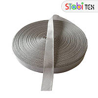 Лямовка китай 23мм - 250 (100м) Сірий світлий