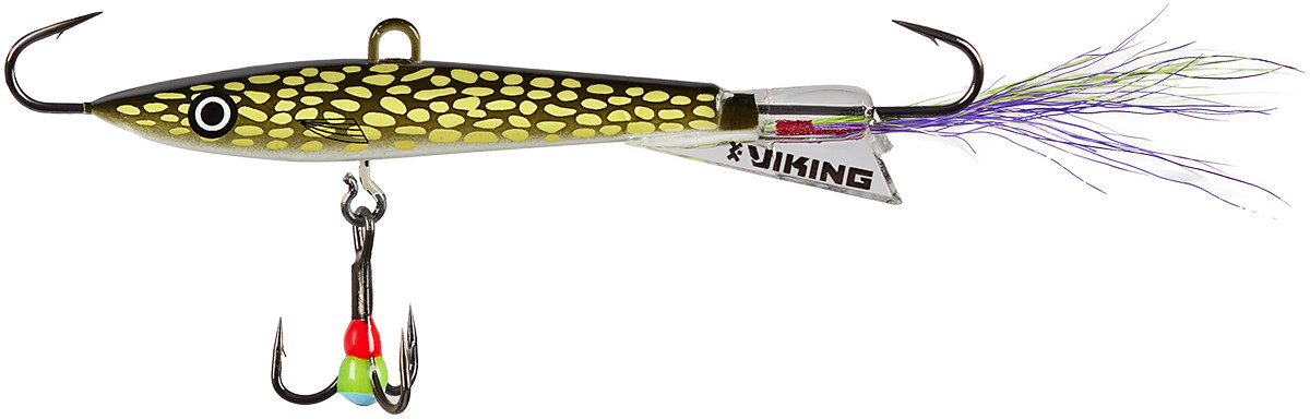 Балансир Viking Fishing Yeti Ice Jig 75mm 36.0g #13 Just Pike, фото 1