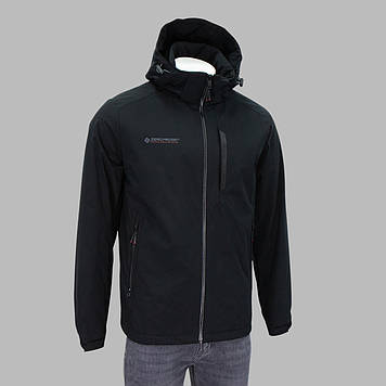 Куртка чоловіча ZERO FROZEN (міжсезонна) ZF50558-BIG ЧОРНА 100% поліестер. Утеплювач: тінсулейт 64(Р)