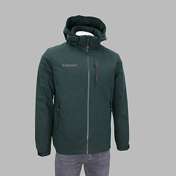 Куртка чоловіча ZERO FROZEN (міжсезонна) ZF50558 Т.ЗЕЛЕНА 100% поліестер. Утеплювач: тінсулейт 46(Р)