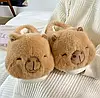 Теплі тапочки іграшки Kigurumi Капібара Домашні М'які Capybara 38-39, фото 5