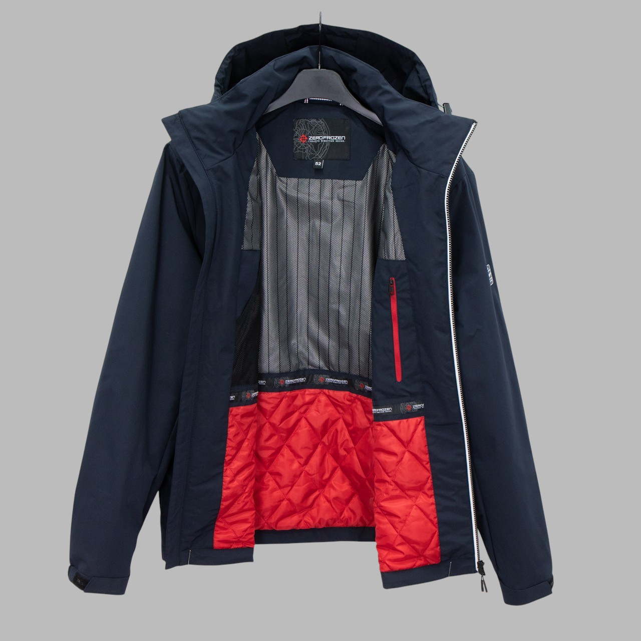 Куртка Мужская ZERO FROZEN (межсезонная) ZF50558 Т.СИНЯЯ 100