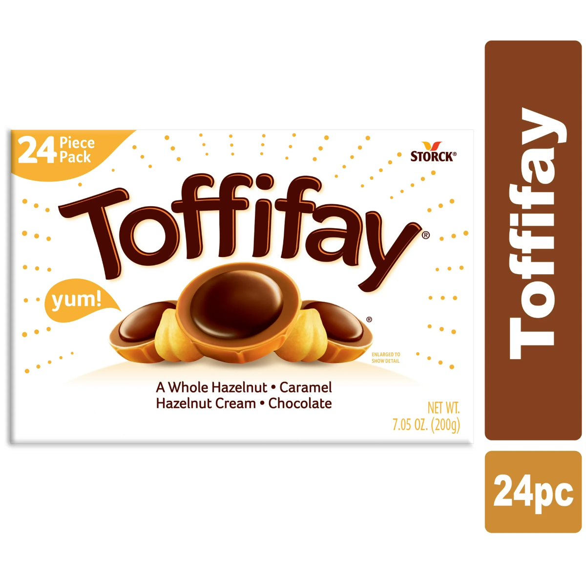 Цукерки Toffifay Hazelnut Chocolate Caramel Candy 24шт 200г, фото 1
