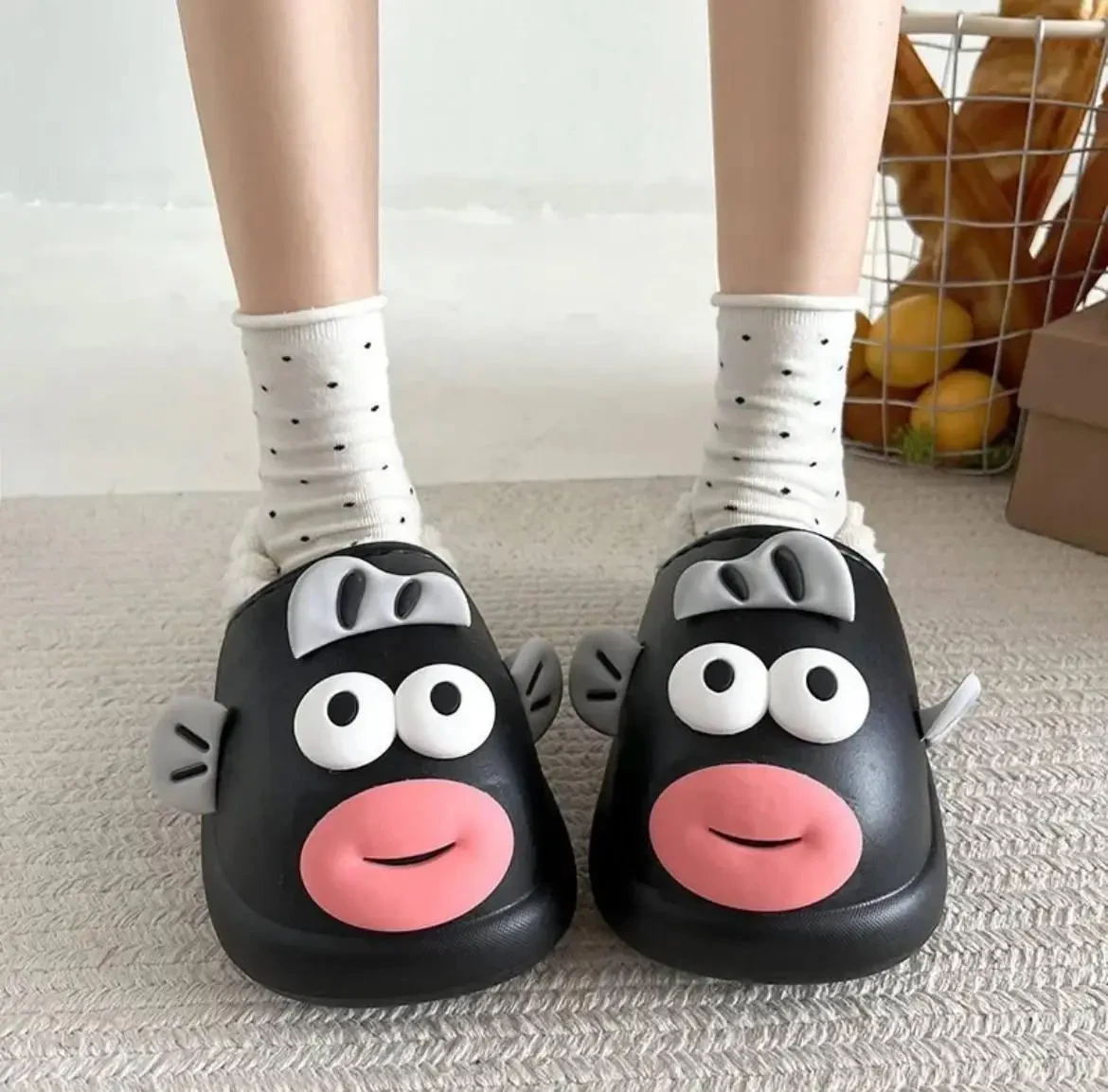 Домашні плюшеві тапочки Овечки, Тапки Овечки  39-40, фото 1