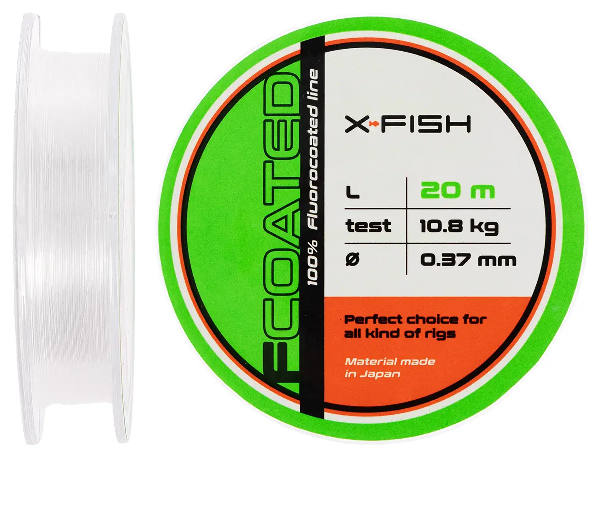 Флюорокарбон X-Fish FCoated 20m 0.37mm 10.8kg, фото 1