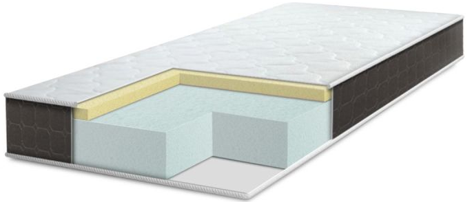 Матрац ортопедичний з ефектом пам'яті Bionic Memory Eurosleep двосторонній безпружинний середньо-м'який 20 см, фото 1