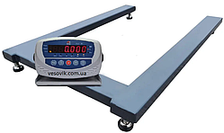 Ваги палетні до 300кг VTP-P-Т1 0.3t Стандарт (Keli XK3118T1-D RS232) 800х1200мм