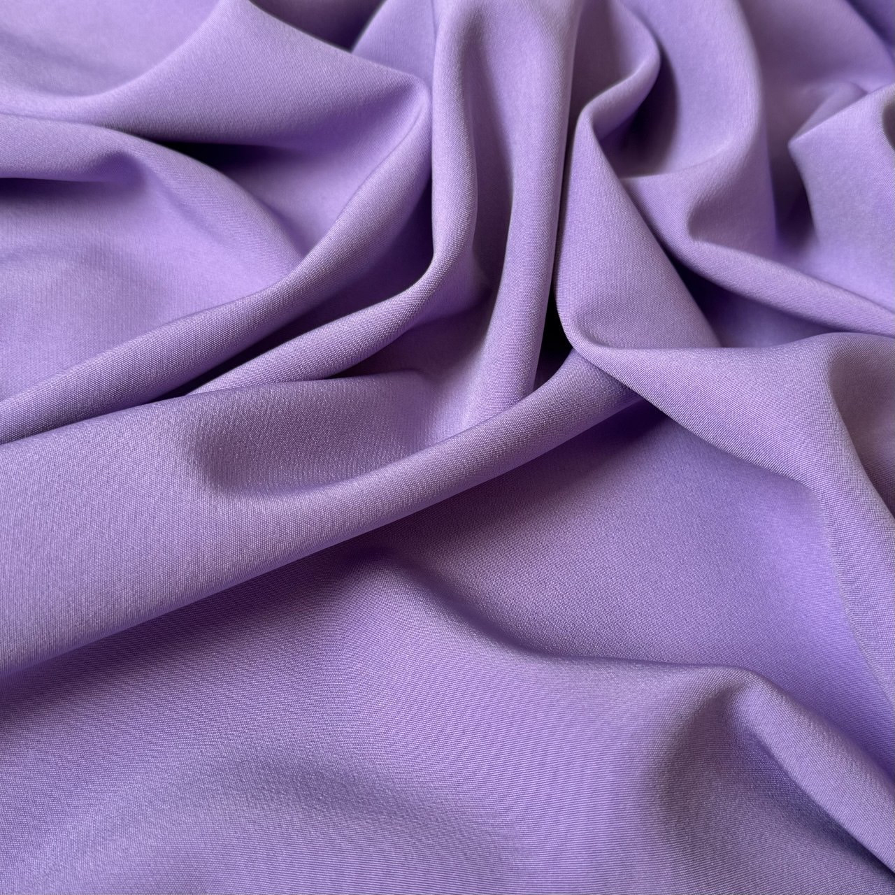 Костюмна тканина креп Б'янко 150 см 260 г/м2 однотон Бузковий, фото 1
