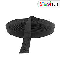 Лямовка універсал зовнішня великий малюнок 23мм (91м) Чорний