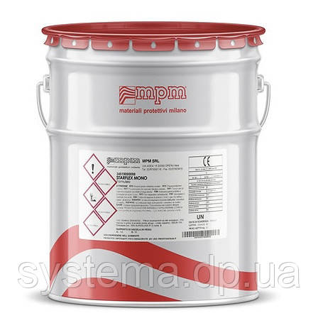 7S STARFLEX MONO 100 — Рідка поліуретанова мембрана для покрівлі, сірий 20 кг