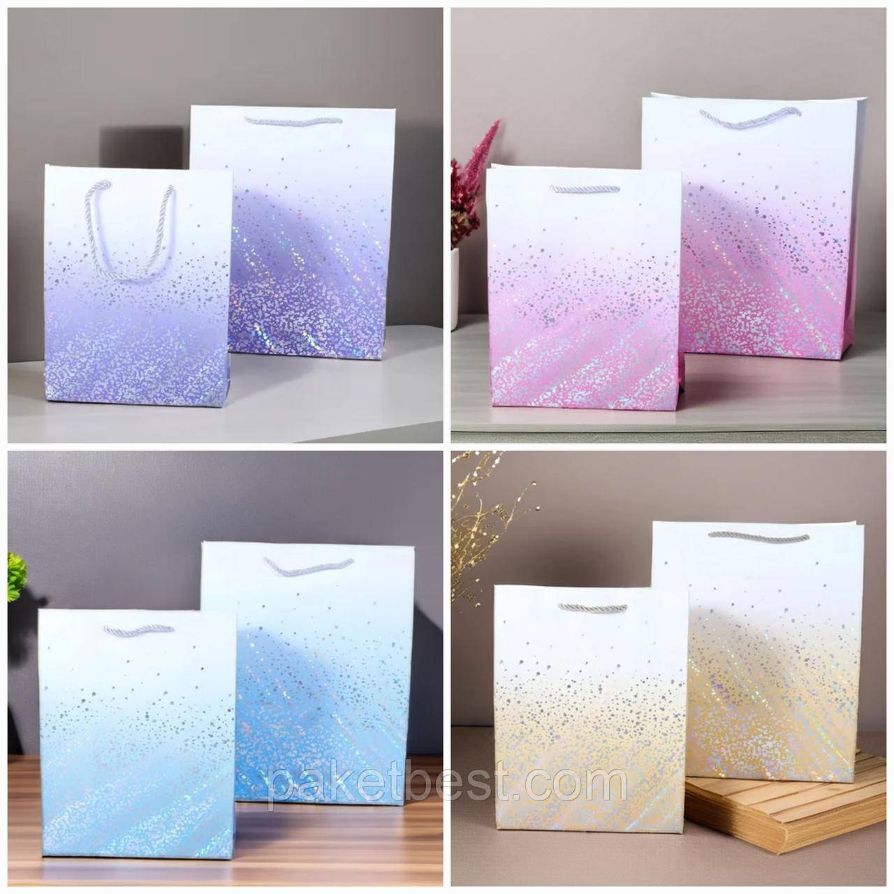 Подарунковий Пакет Преміум(18х23х10) 4 малюнки