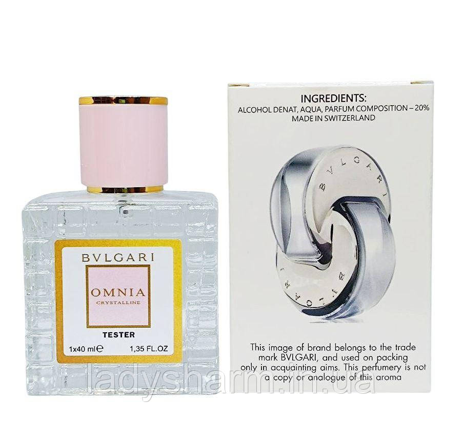 Tester Bvlgari Omnia Crystalline ( Булгарі Омнія Крістолайн) 40 мл, жіночий, фото 1