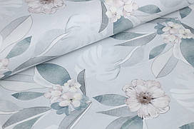 Ранфорс 240 см Тропічні квіти digital