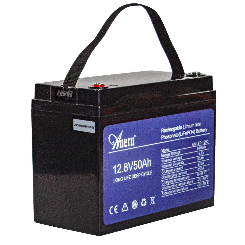 Акумулятор Anern LiFePO4 12 V 50 A AN-LFP1250