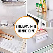 Самоклеюча плівка рулон 3х0.6 м Алюміній Апельсинова кірка, фото 10