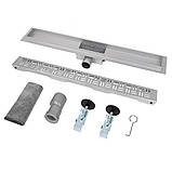 Душовий трап ITAL IT02-FT20/700, 700 мм, нержавіюча сталь, фото 6