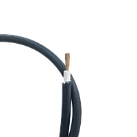 Кабель Solar H1Z2Z2-K 6 мм2 для сонячних панелей мідно-луджений чорний зовнішній діаметр 5,9мм