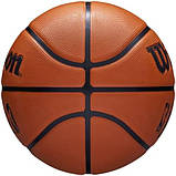 Баскетбольний м'яч Wilson JR NBA DRV WZ3013001XB4 (розмір 4), фото 3