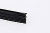 Ущільнювач ялинка для скла душової кабіни (ФС200 БЛ) чорного кольору, фото 10