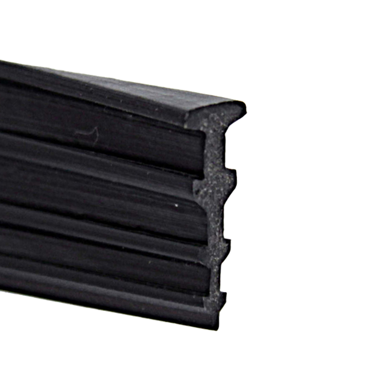 Ущільнювач ялинка для скла душової кабіни (ФС200 БЛ) чорного кольору