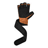 Рукавички для фітнесу RDX MICRO TAN/BLACK PLUS-M, фото 6
