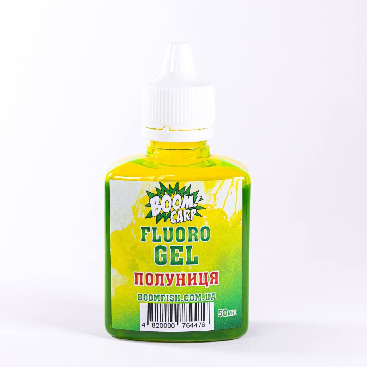 Флуоресцентний атрактант Boom Fluoro gel 50 ml Полуниця