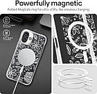 Чохол Spigen Cyrill UltraSheer MagSafe White Florals для iPhone 16 ACS08771, фото 5