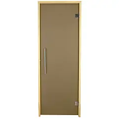 Двері для лазні та сауни Tesli Steel Sateen 1900х700