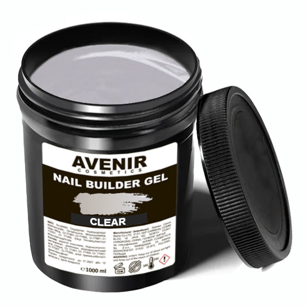 Гель для нарощування Avenir Clear (Прозорий) 1 кг