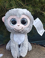 М'яка іграшка мавпеня  Глазастик 24 см M15961 швидка відправка з великими блискучими очима