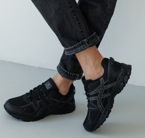 Кросівки чоловічі Чорні, фото 1
