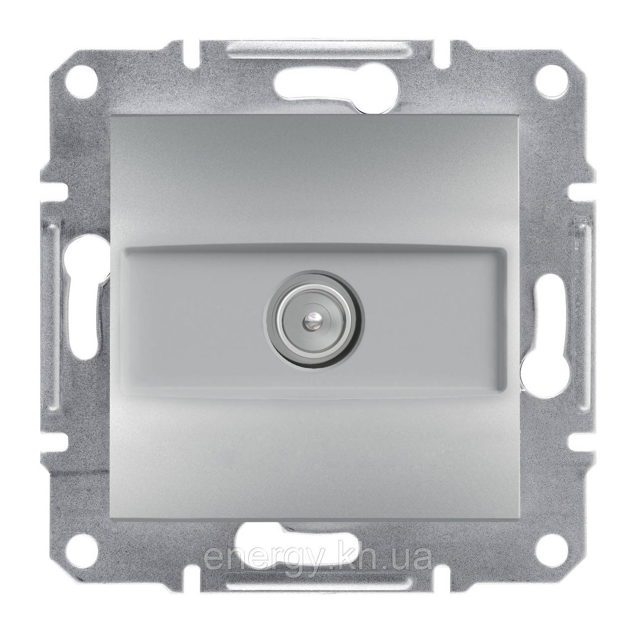 TV РОЗЕТКА КІНЦЕВА ASFORA АЛЮМІНІЙ EPH3200161