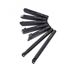 Набір складаних токарних різців зі змінною пластиною — 21 елемент KD1061