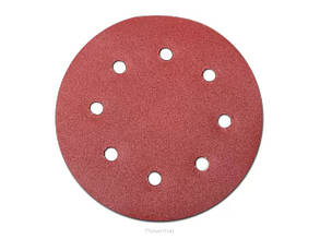 Шліфувальний папір для шліфмашини 190 мм (8 отворів) P120
