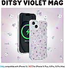 Чохол Spigen Cyrill UltraSheer MagSafe Ditsy Violet для iPhone 15, фото 4