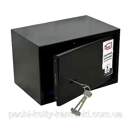 Меблевий сейф СМ-200 (20х31х20 см) 1-2 мм, фото 1