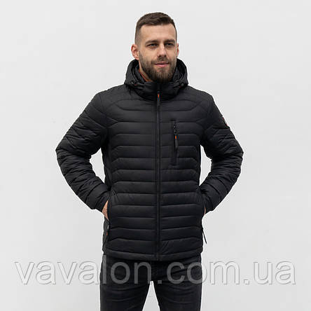 Куртка демісезонна Vavalon KD-41 black, фото 1