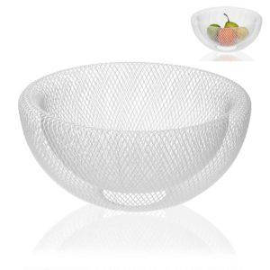 Фруктівниця "Nest" – металева корзина для фруктів (R92039-W)