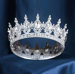 Корона на торт Срібна