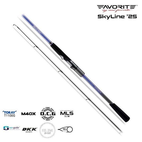 Спінінг Favorite Skyline’25 SKY1-902L 2.74m 3-14g Ex.Fast