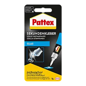 Секундний клей для скла Pattex  3г