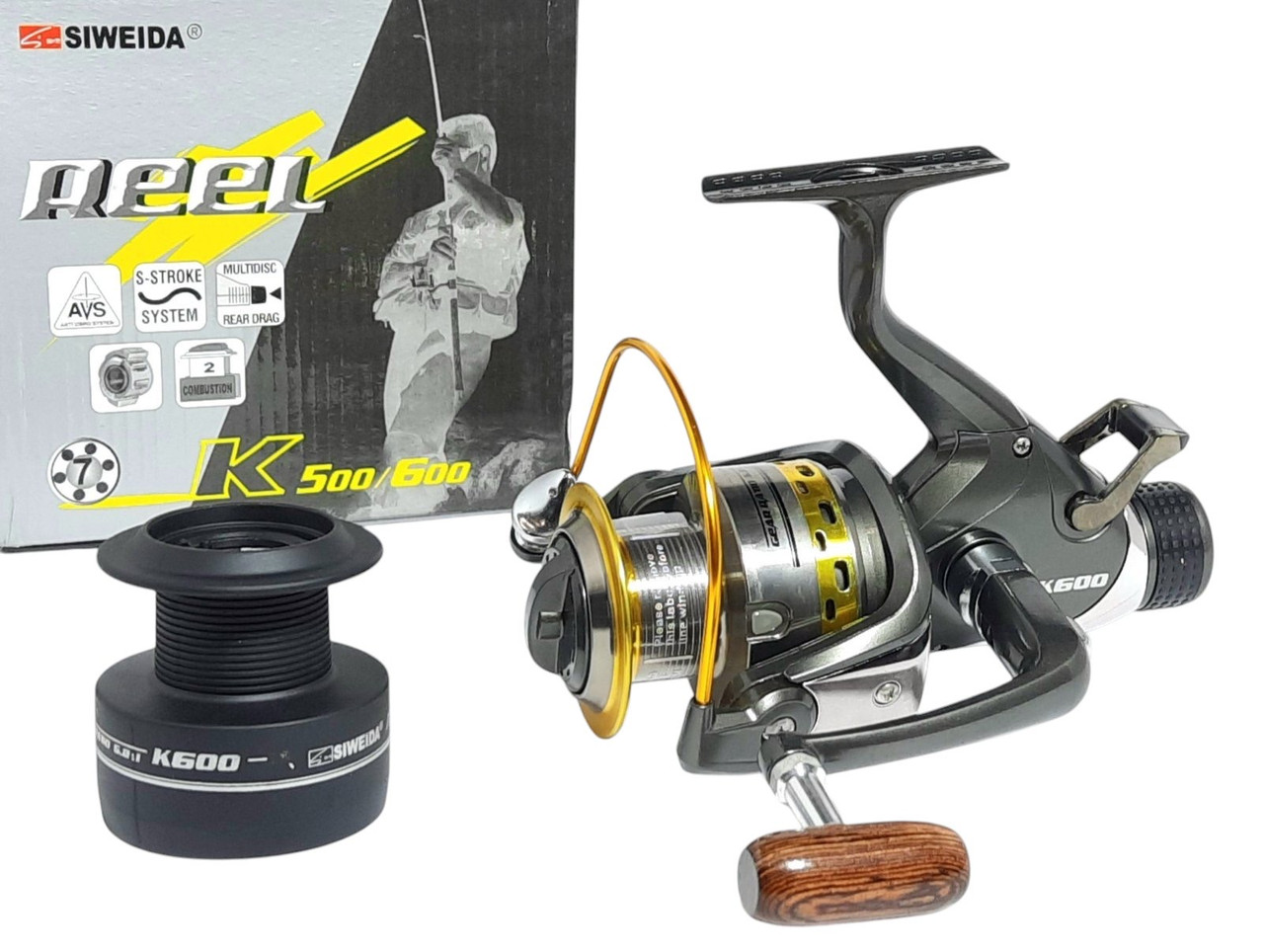 Котушка Безінерційна Коропова Siweida K500(3+1)